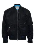 Wooyoungmi embroidered-back bomber jacket - Black