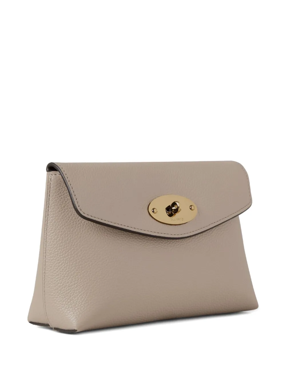 Mulberry Darley Clutch Bag In Brown