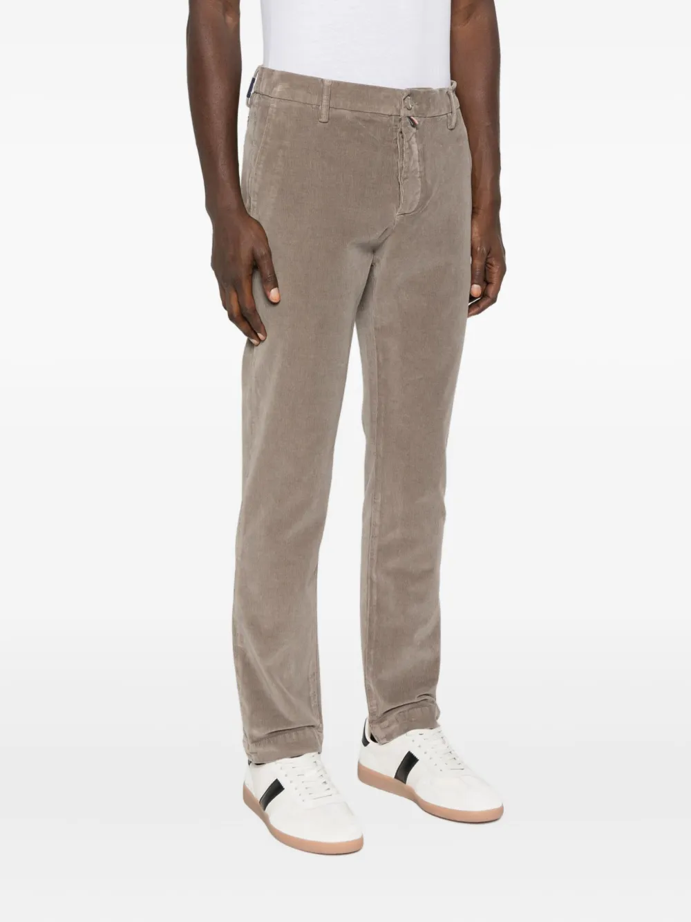 Jacob Cohen Corduroy Trousers In Brown