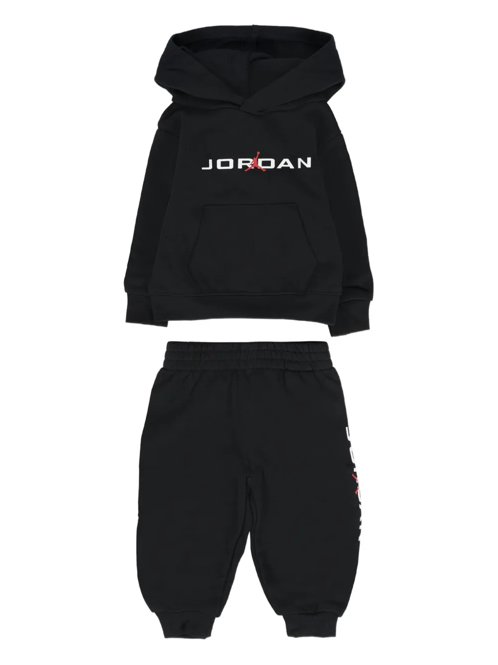 Jordan Kids logo-embroidered tracksuit | Black | Image 1