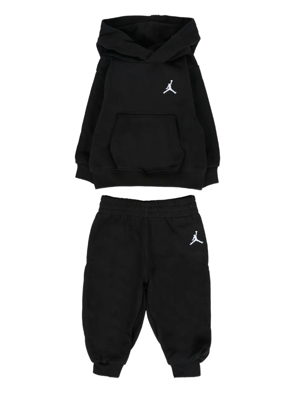 Jordan Kids logo-embroidered tracksuit set | Black | Image 1