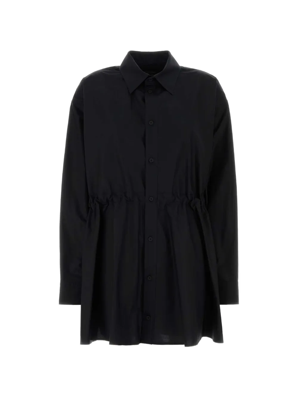 Balenciaga Katoenen blousejurk Zwart
