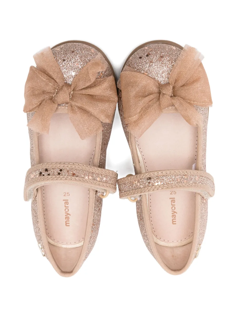 Mayoral Ballerina's met glitter Roze