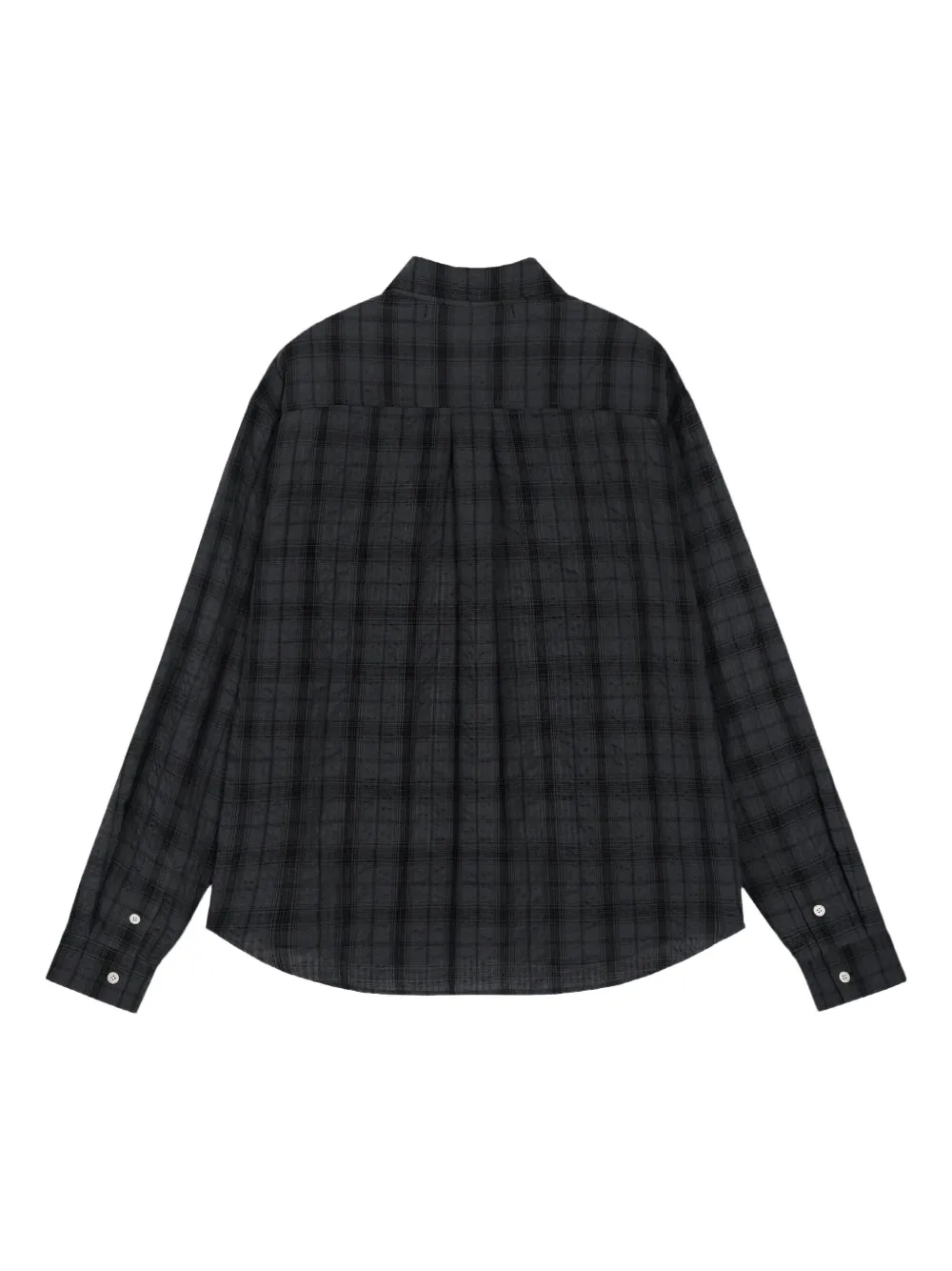 Rest&Recreation check-pattern shirt - Zwart