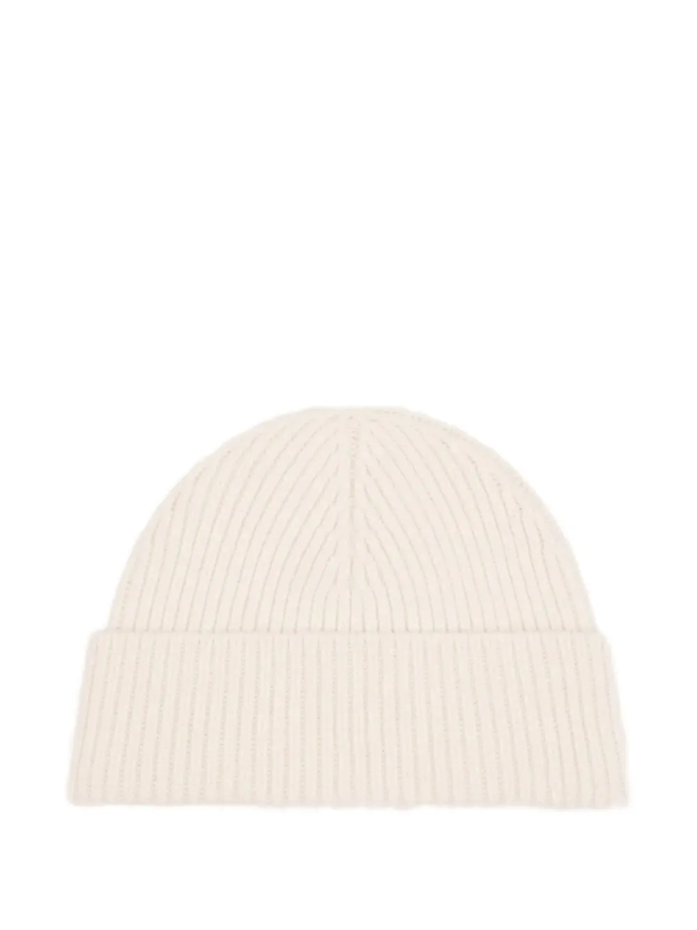 Ami Alexandre Mattiussi Ami Paris Ami De Coeur Wool Beanie In Neutral