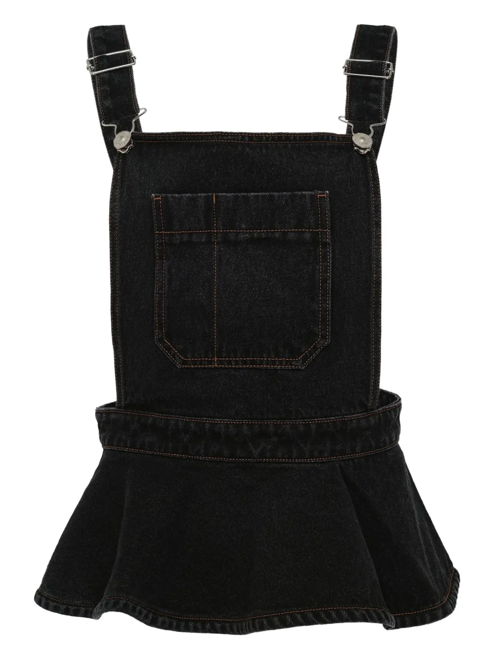pushBUTTON flared denim overall | Vests & Tank Tops | Image 2