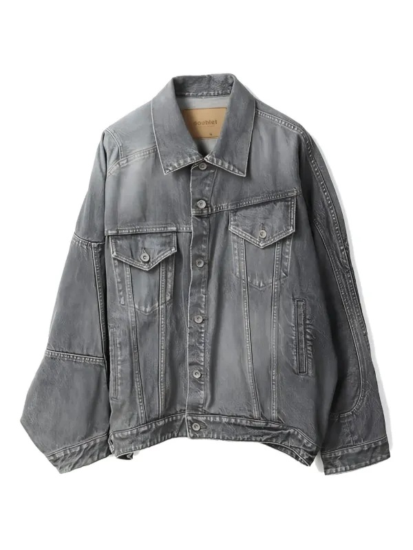 ジャケット・アウター doublet Denim Jacket PROTEIN MUSCLE DENIM JACKET
