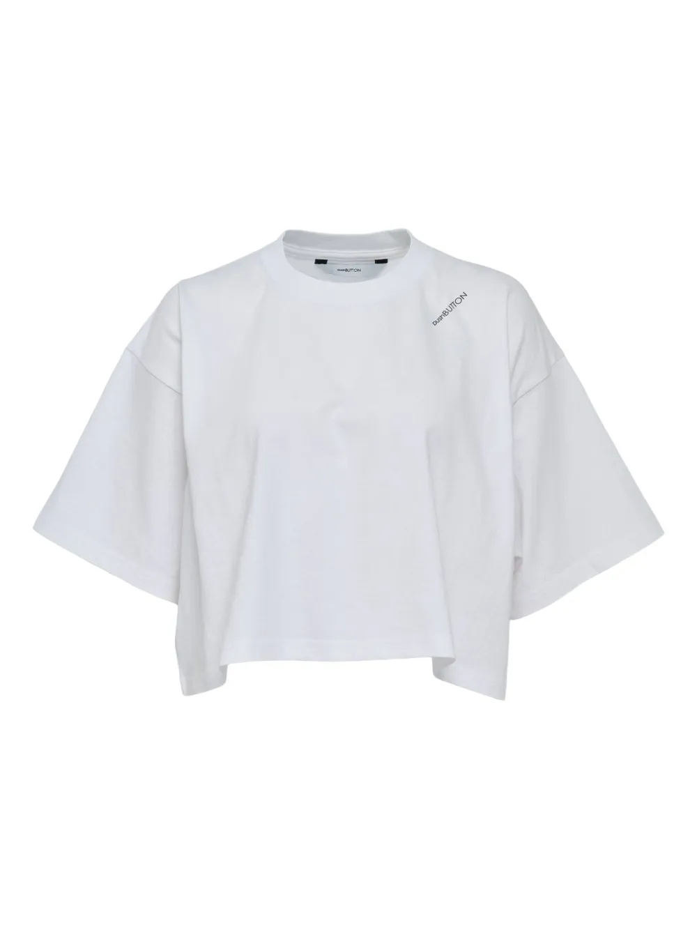 pushBUTTON backpack-print T-shirt | White | Image 1