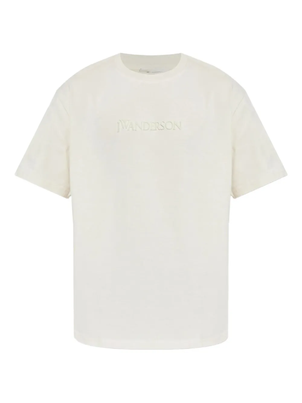 JW Anderson playera con logo bordado | blanco | Image 1