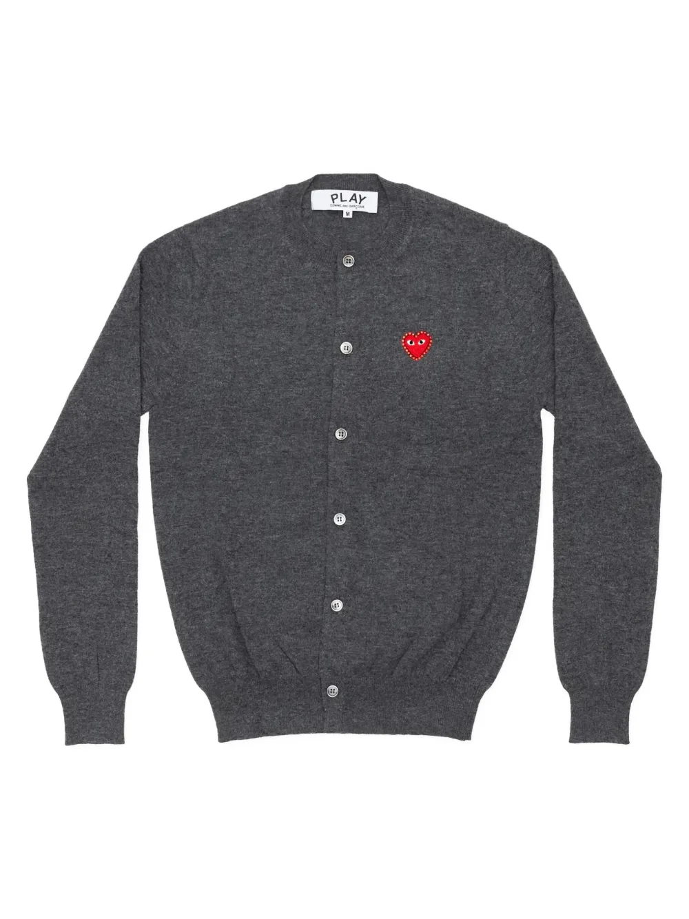 Comme Des Garçons Play rhinestone heart cardigan | Cardigans | Image 2