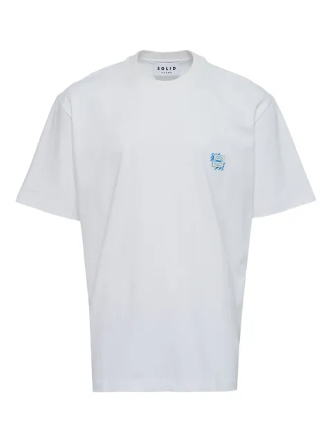 SOLID HOMME graphic-print T-shirt