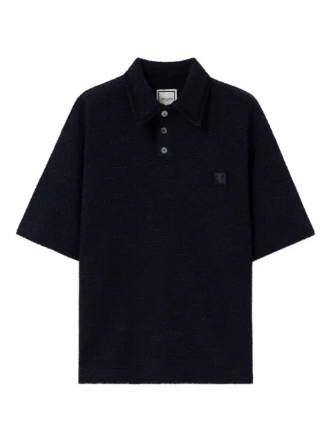 Wooyoungmi textured-knit polo shirt