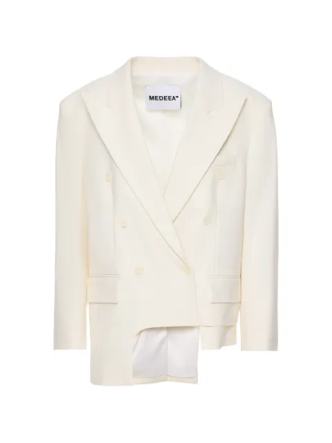 MEDEEA asymmetrisk dobbeltradet blazer