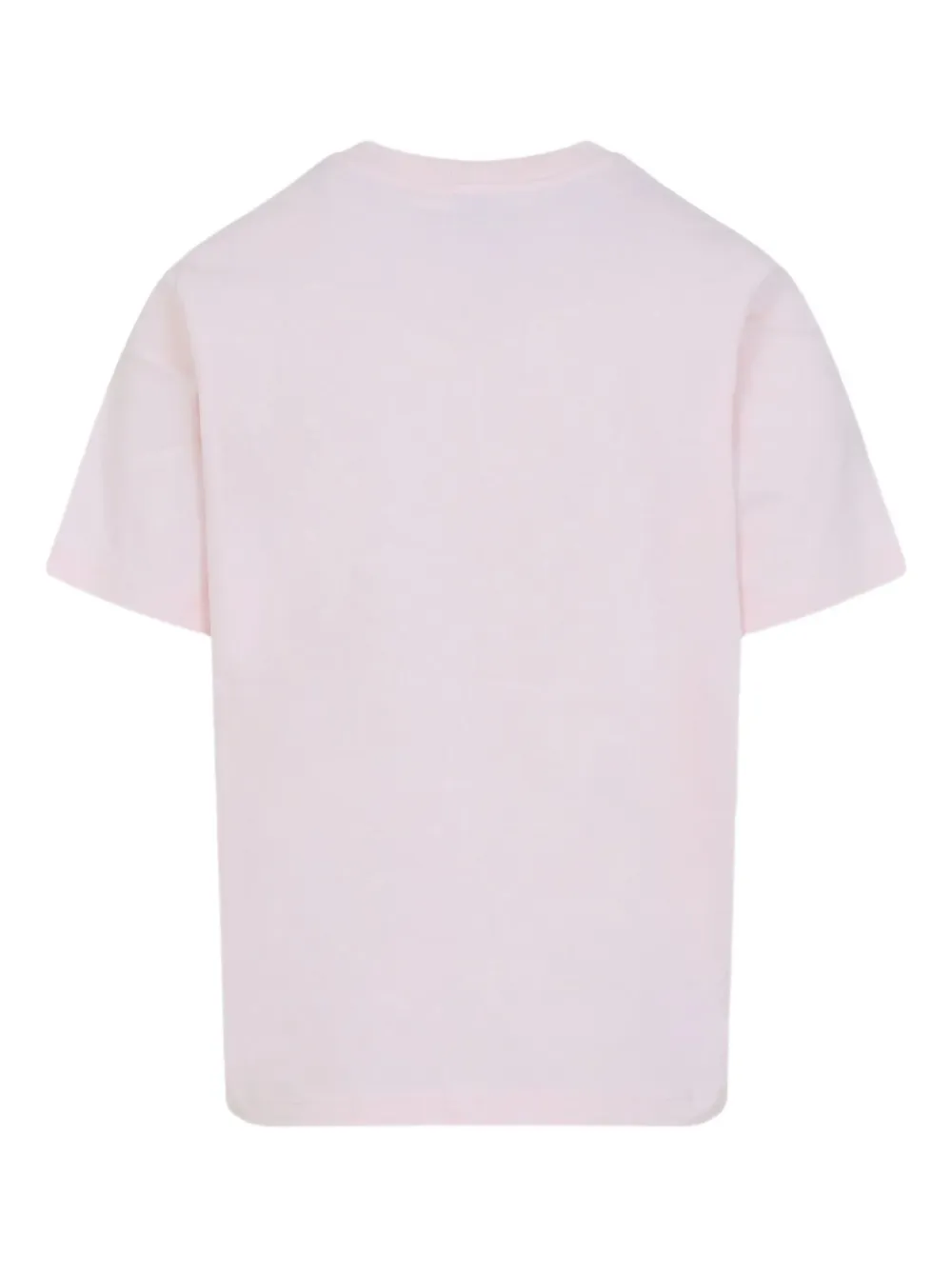 Casablanca Way Kawaii T-shirt met sinaasappelprint - Roze