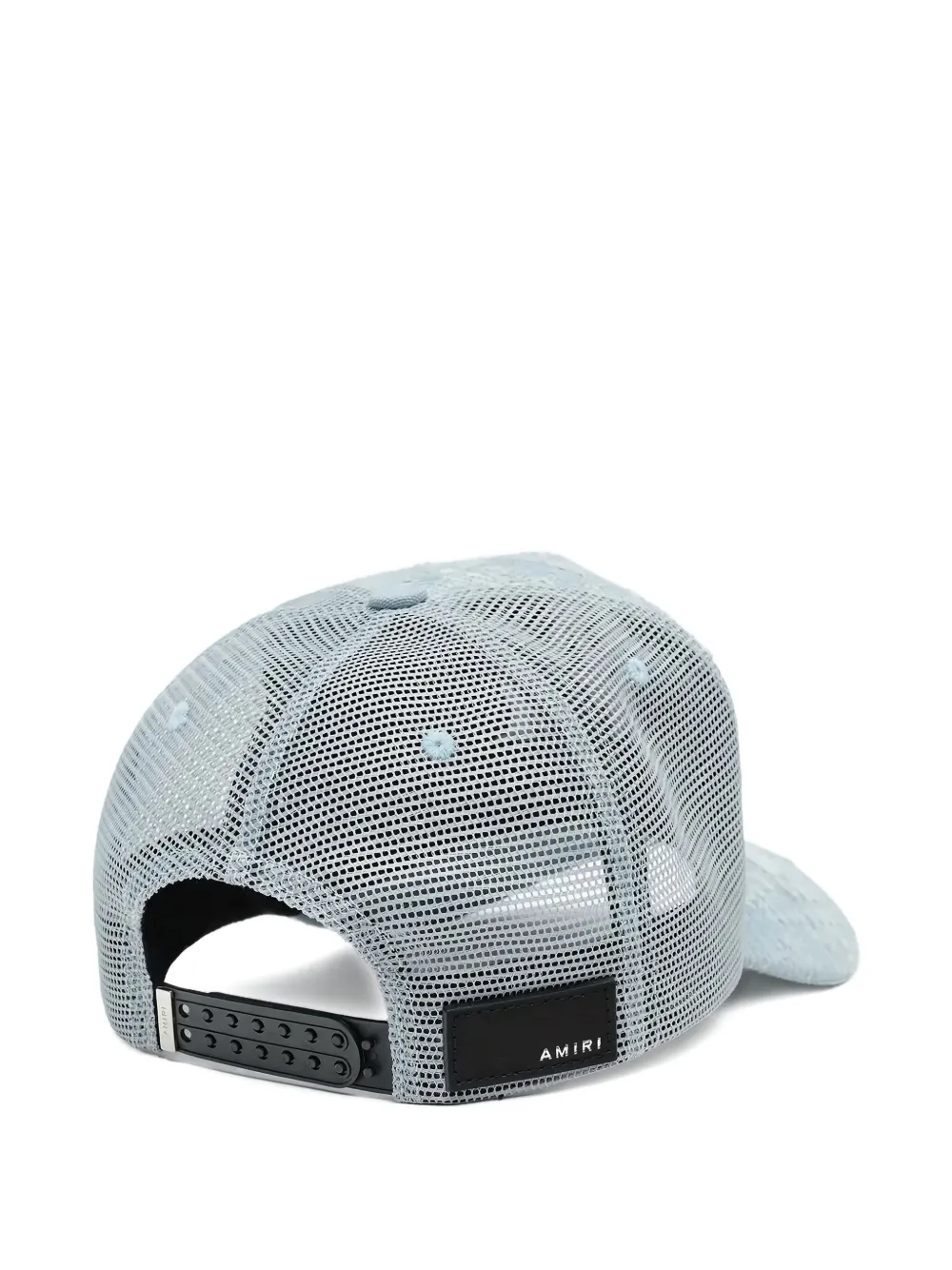 AMIRI Bandana Repair trucker hat - Blauw