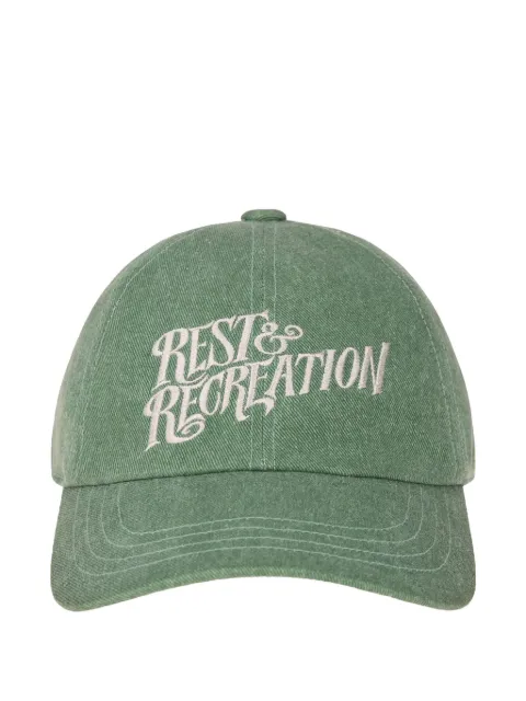 Rest&Recreation embroidered-logo cap