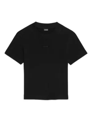 Jil Sander Logo T-shirt | Black | FARFETCH GE