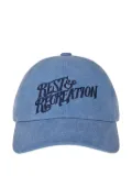 Rest&Recreation logo-embroidered baseball hat - Blue