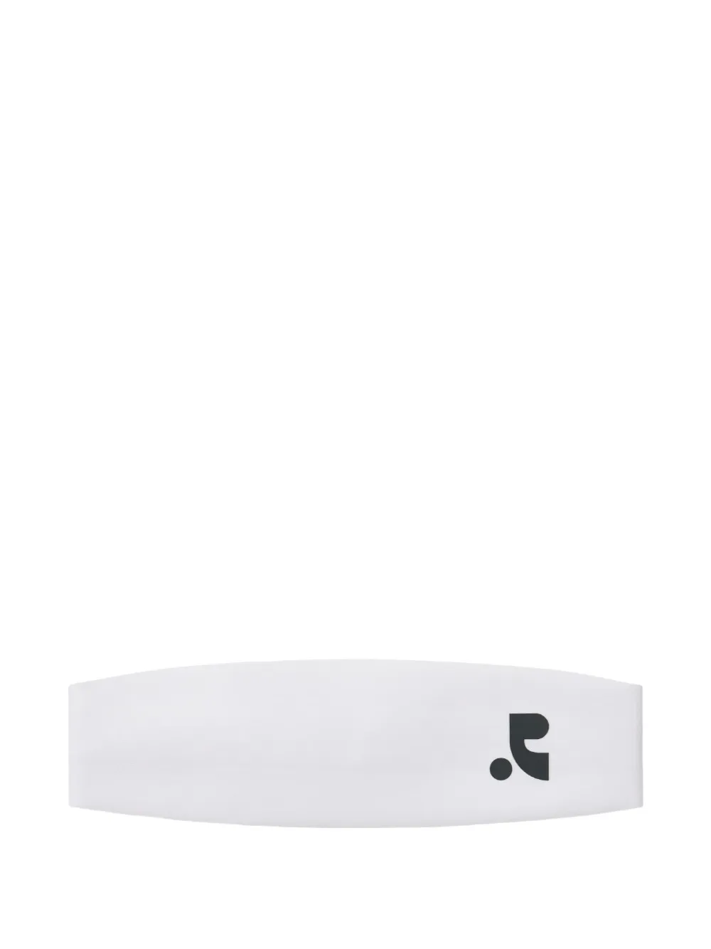 Rest&Recreation logo jersey hair band - Bianco