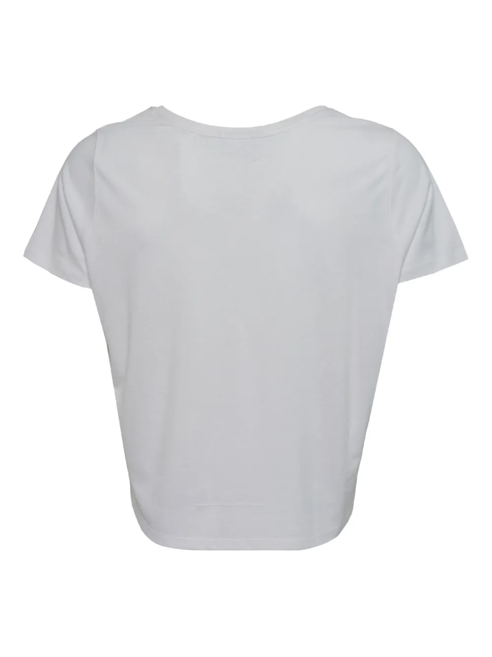 Black Score Fragile T-shirt met logo - Wit