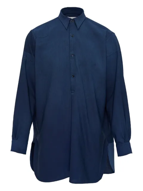 Maison Margiela long-sleeved panelled shirt