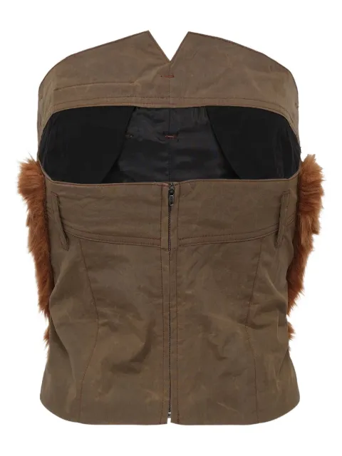 Andersson Bell top estilo bustier
