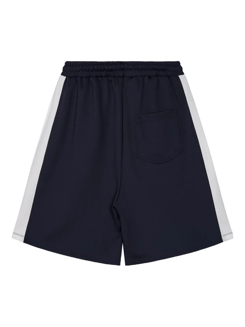 Rest&recreation Panelled Jersey Shorts In Blue