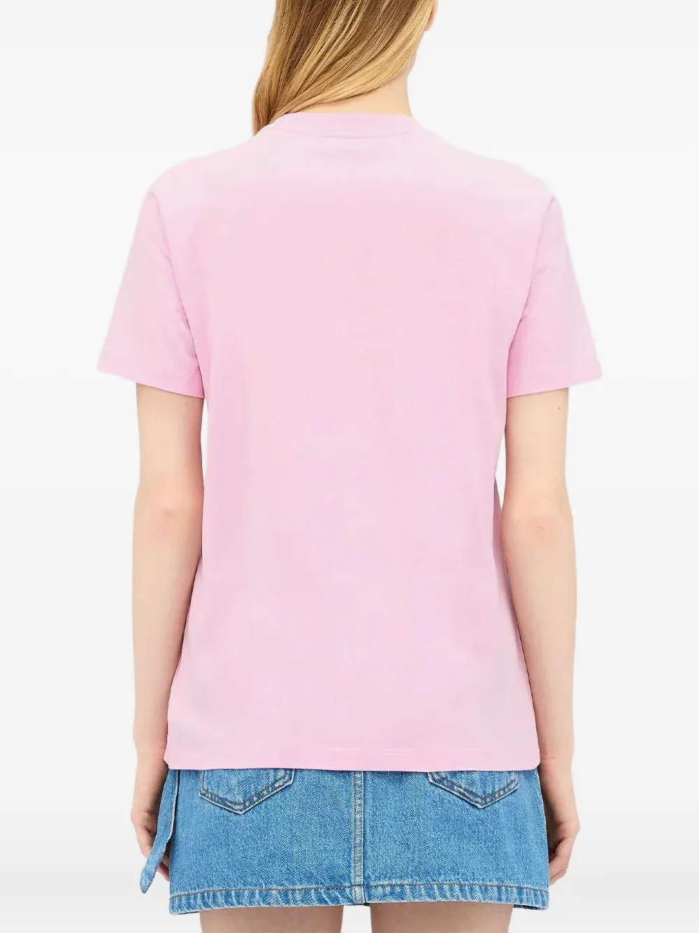 MSGM Katoenen T-shirt Roze