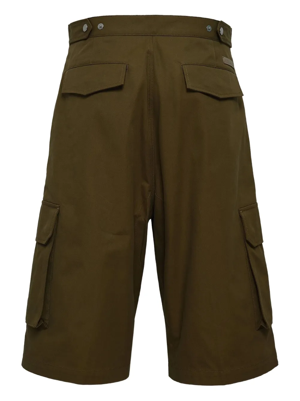 AMI Paris cargo pocket shorts - Groen