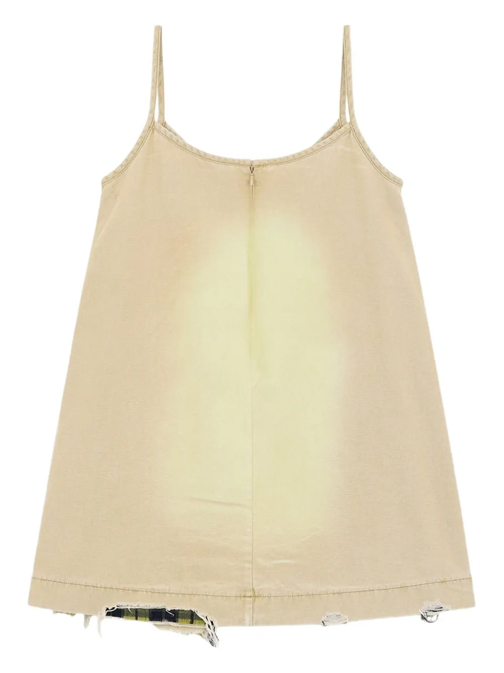 We11done Mini-jurk met zak - Beige