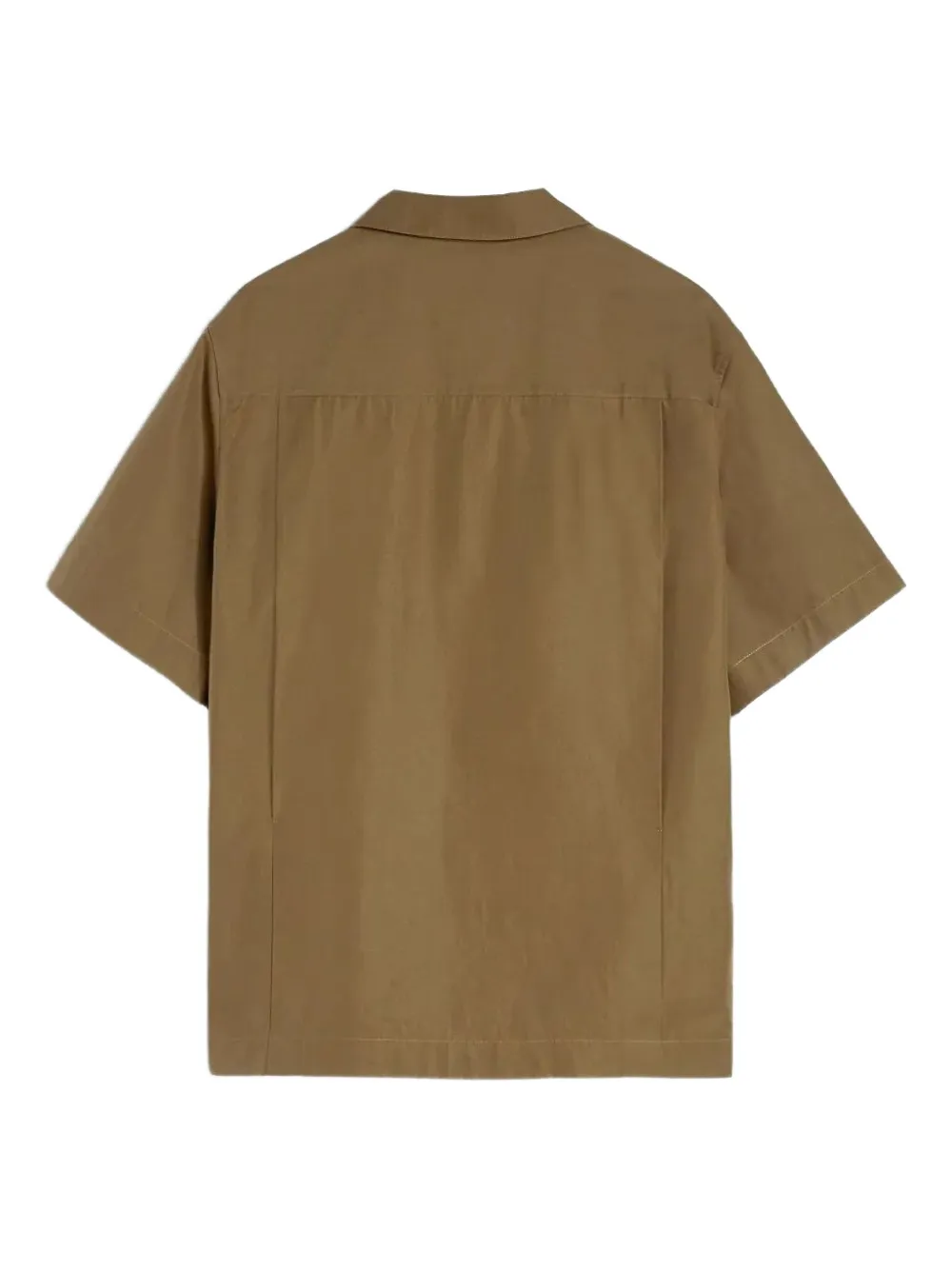 Jil Sander Taffeta katoenen overhemd - Bruin