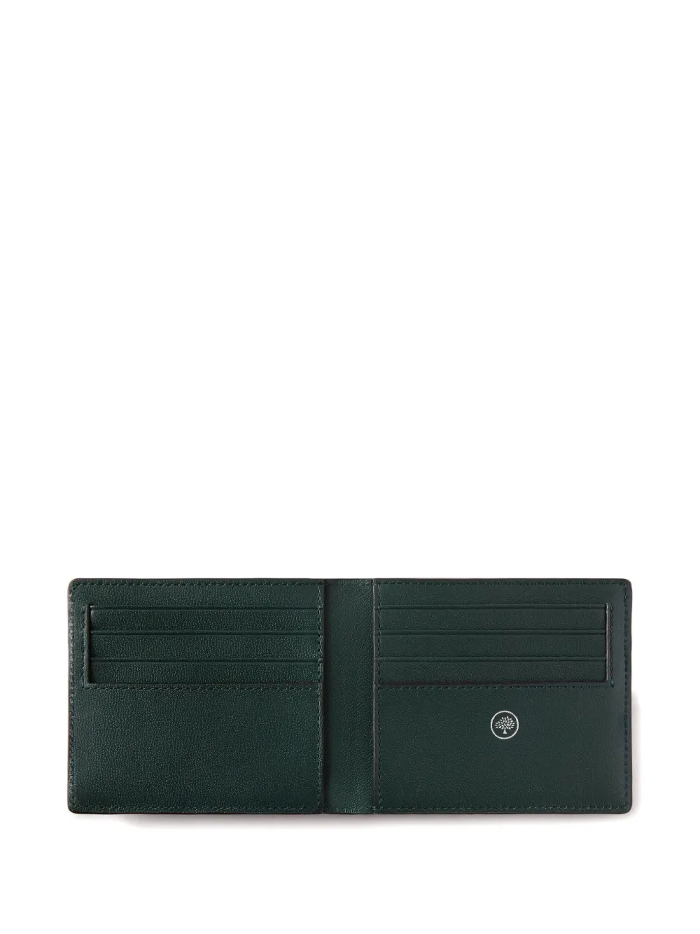 Mulberry Bi-fold Leather Wallet In Green