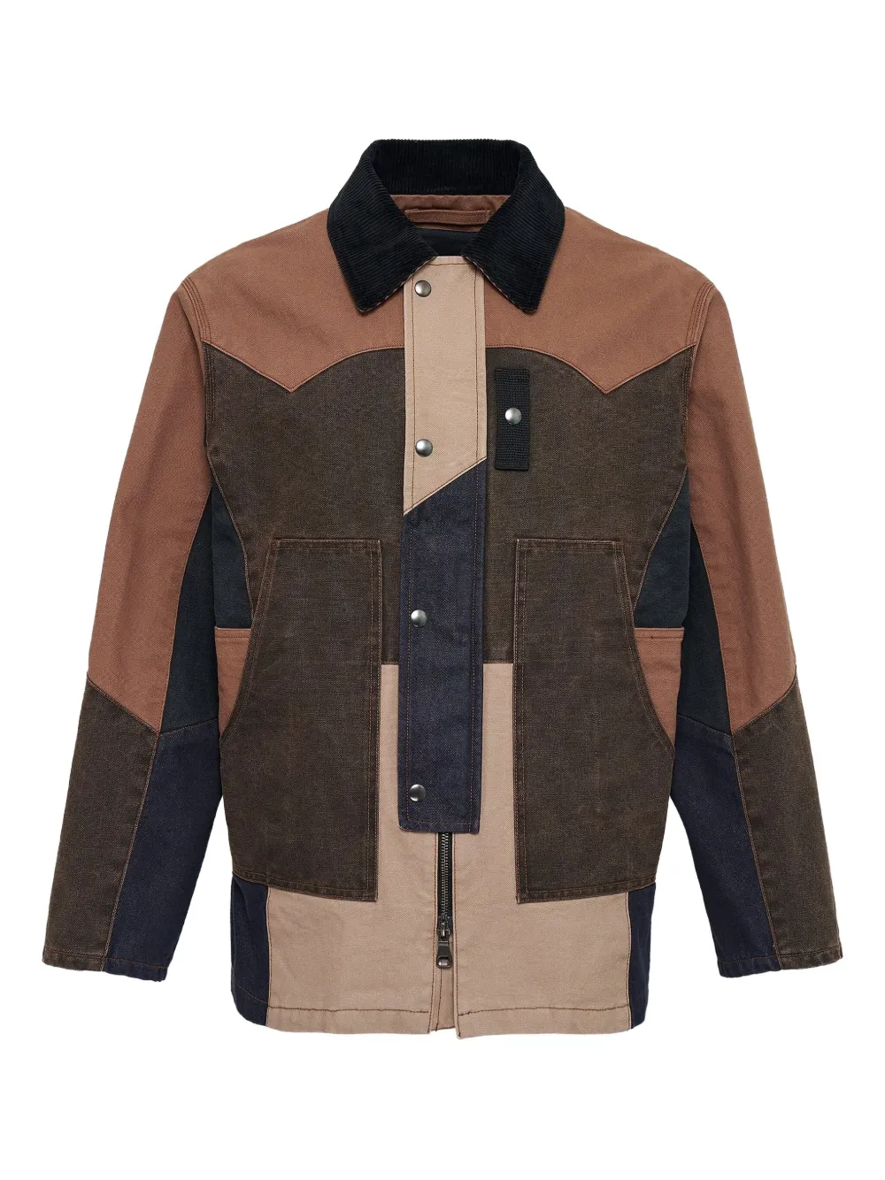Andersson Bell patch-panel jacket | Brown | Image 1