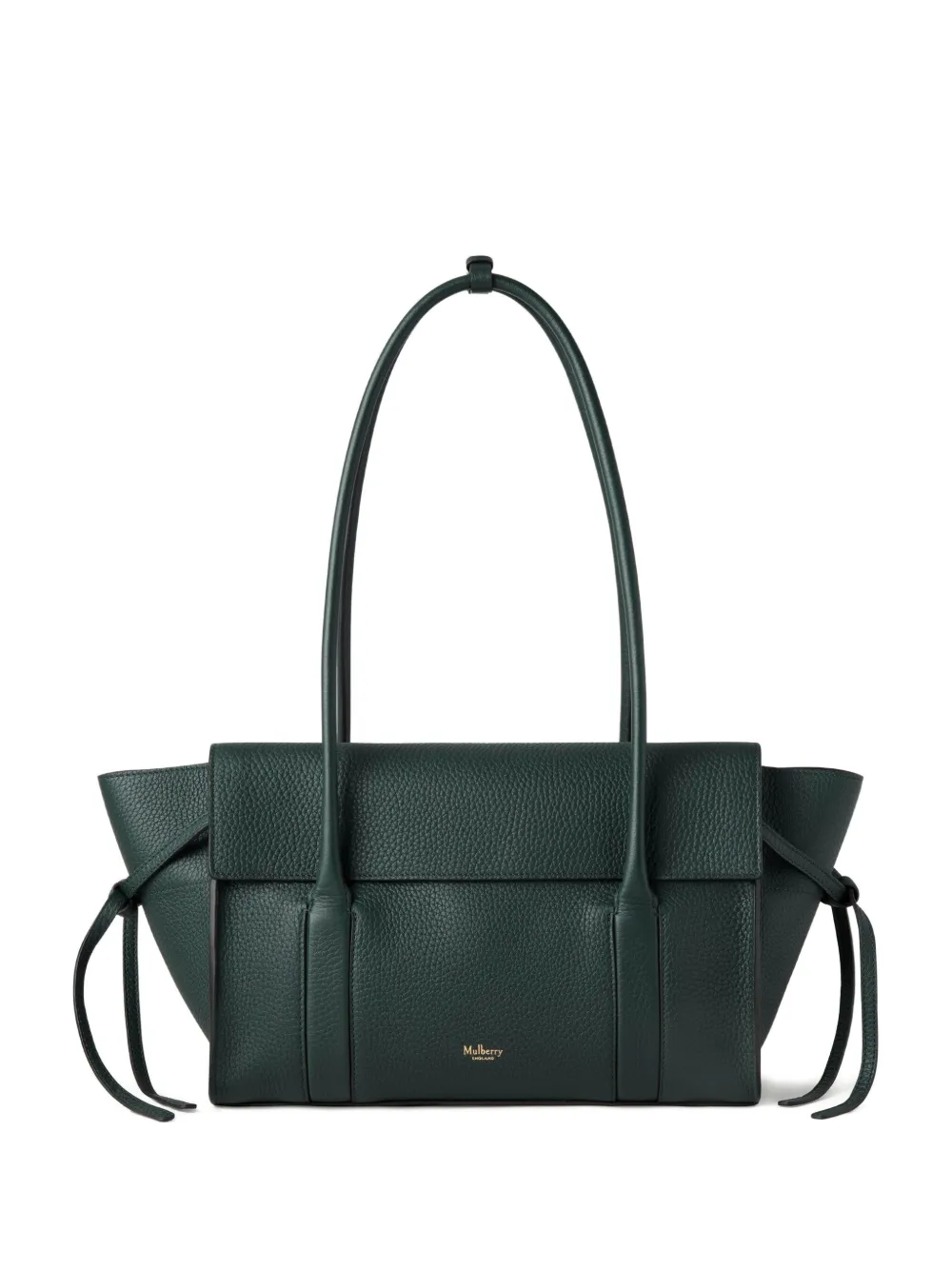 Mulberry Soft Bayswater レザーショルダーバッグ S - グリーン Mulberry Soft Bayswater レザーショルダーバッグ S - グリーン