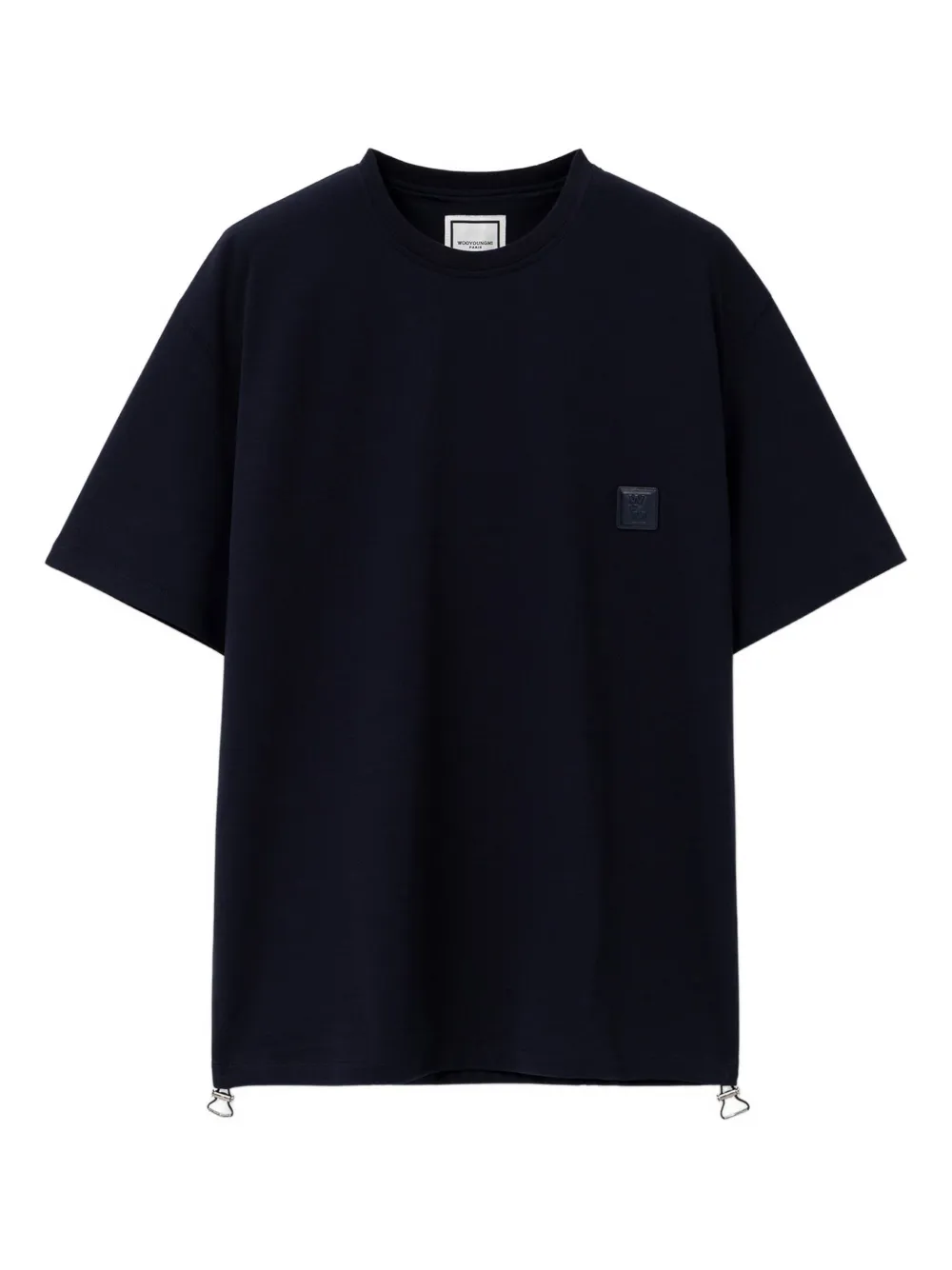Wooyoungmi logo-patch T-shirt | Blue | Image 1