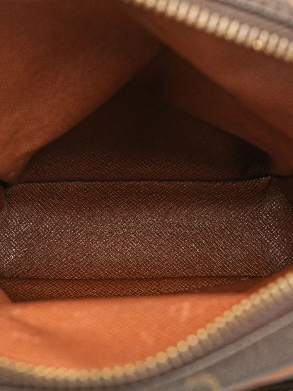 Pre-owned Louis Vuitton 1988 Monogram Mini Amazone Crossbody Bag In Brown