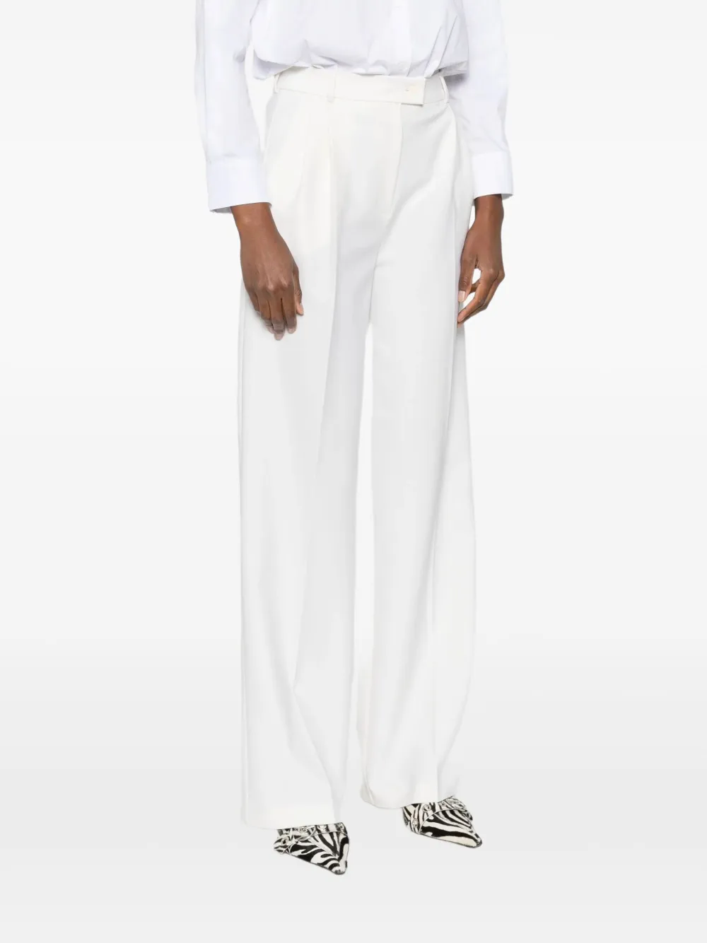 MEDEEA Straight broek Wit