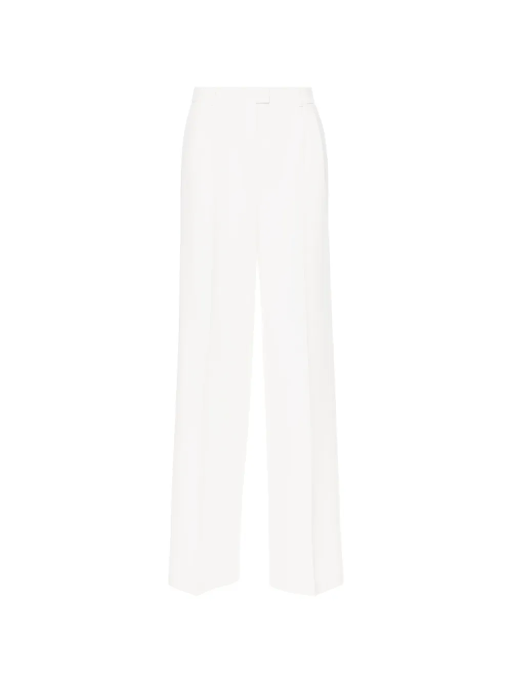 MEDEEA loose-fit straight-leg trousers - Bianco