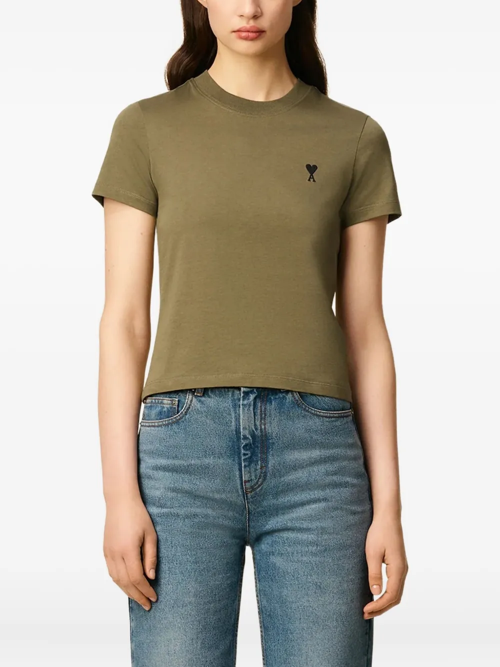 AMI Paris ADC heart-logo short-sleeve T-shirt | T-Shirts & Jersey Shirts | Image 2