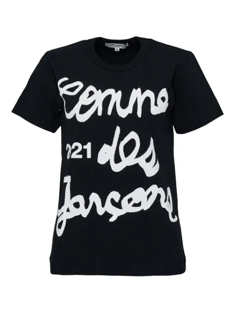 Comme Des Garçons t-shirt à imprimé graphique