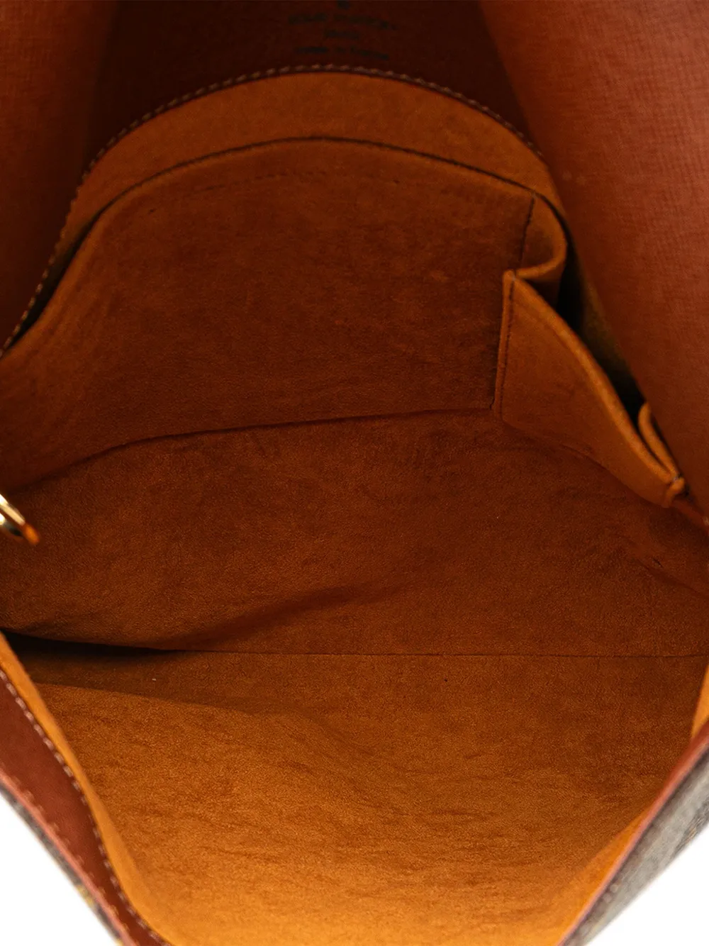 Pre-owned Louis Vuitton 2001 Monogram Musette Salsa Gm Crossbody Bag In Brown