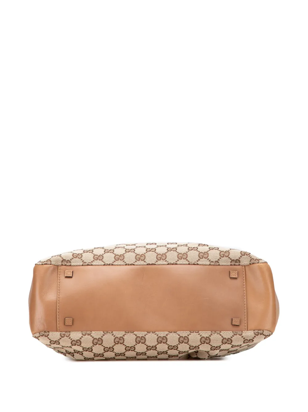 Pre-owned Gucci 2000-2015 Gg Canvas Tote Bag In Brown