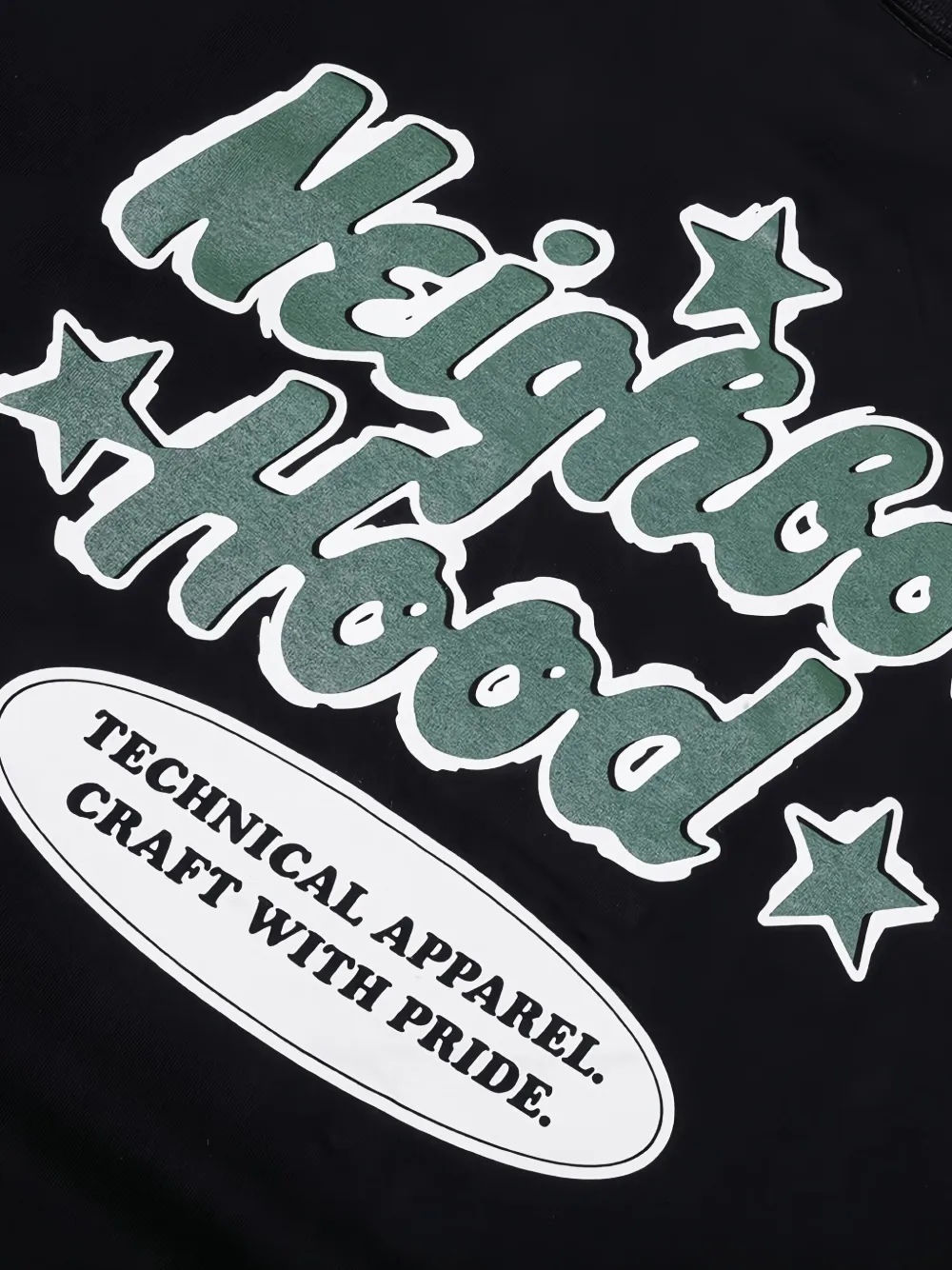 Neighborhood Nh S/s T-shirt In Black