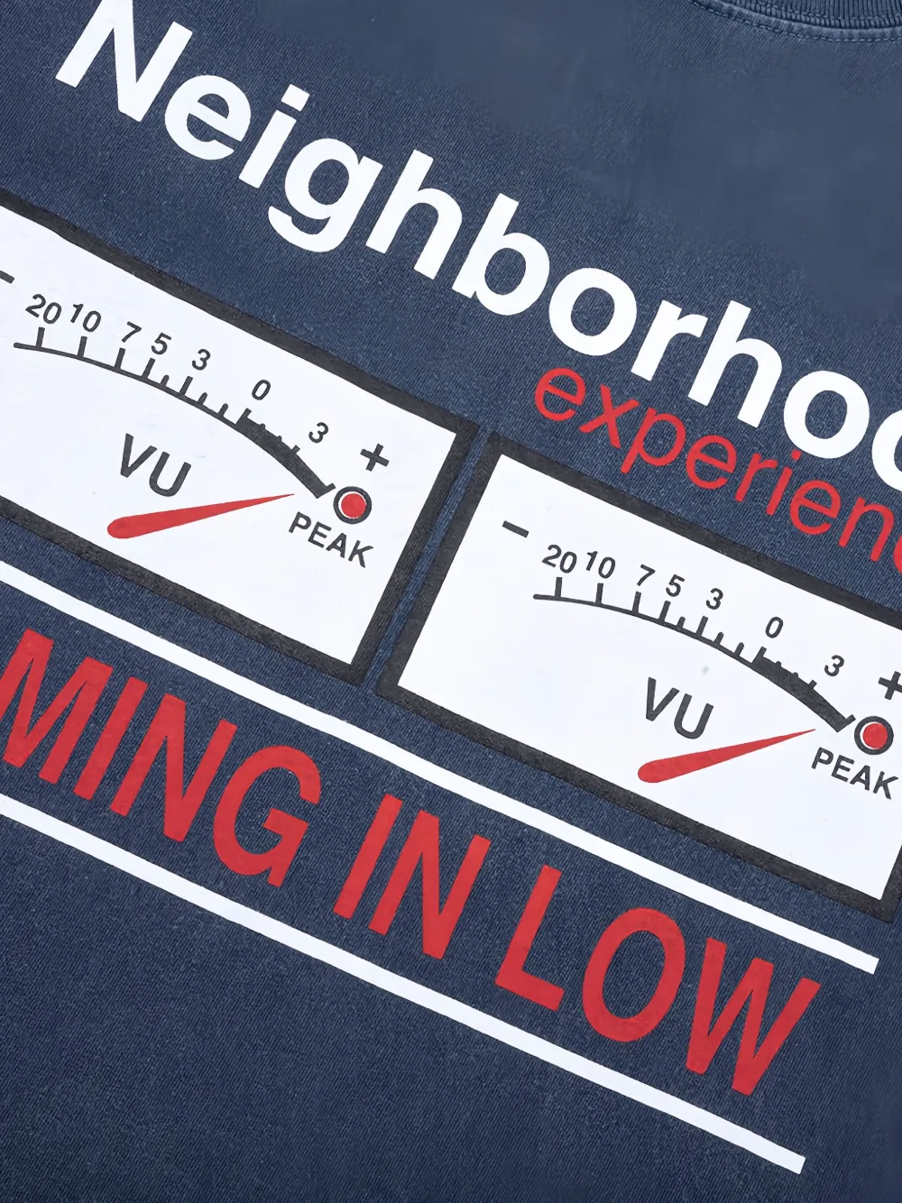 Neighborhood NH S S T-shirt Blauw