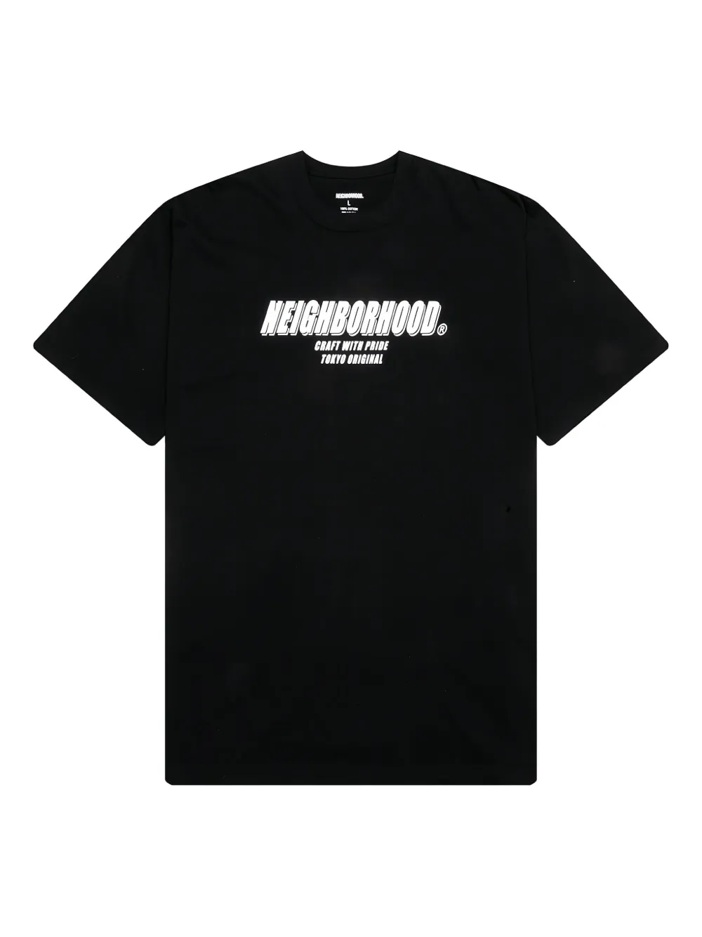 Neighborhood Nh S/s T-shirt In Black
