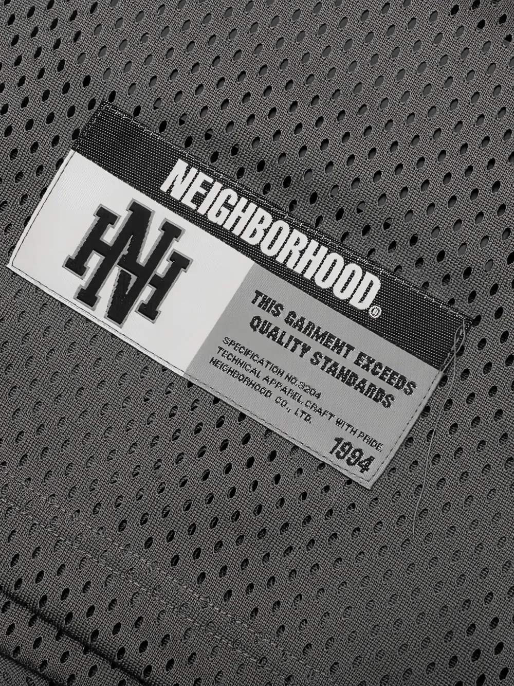 Neighborhood Hockey S S V T-shirt Grijs