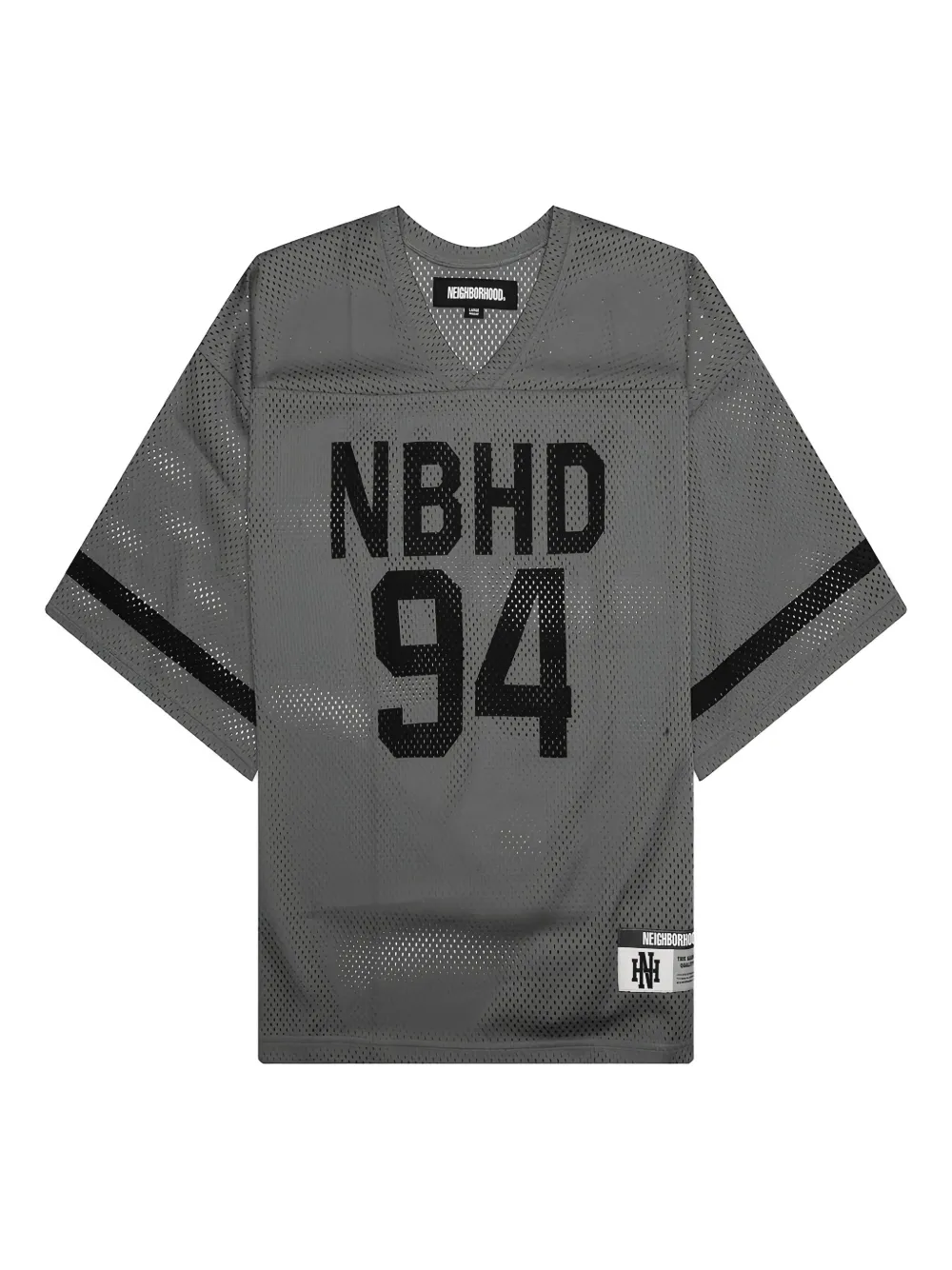 Neighborhood Hockey S/S V T-shirt | Grey | Image 1
