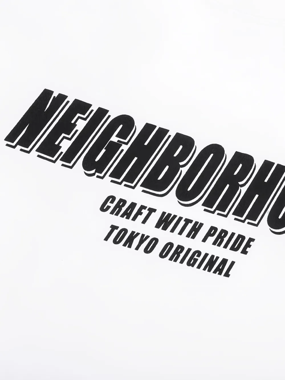 Neighborhood NH S S 1 T-shirt Wit