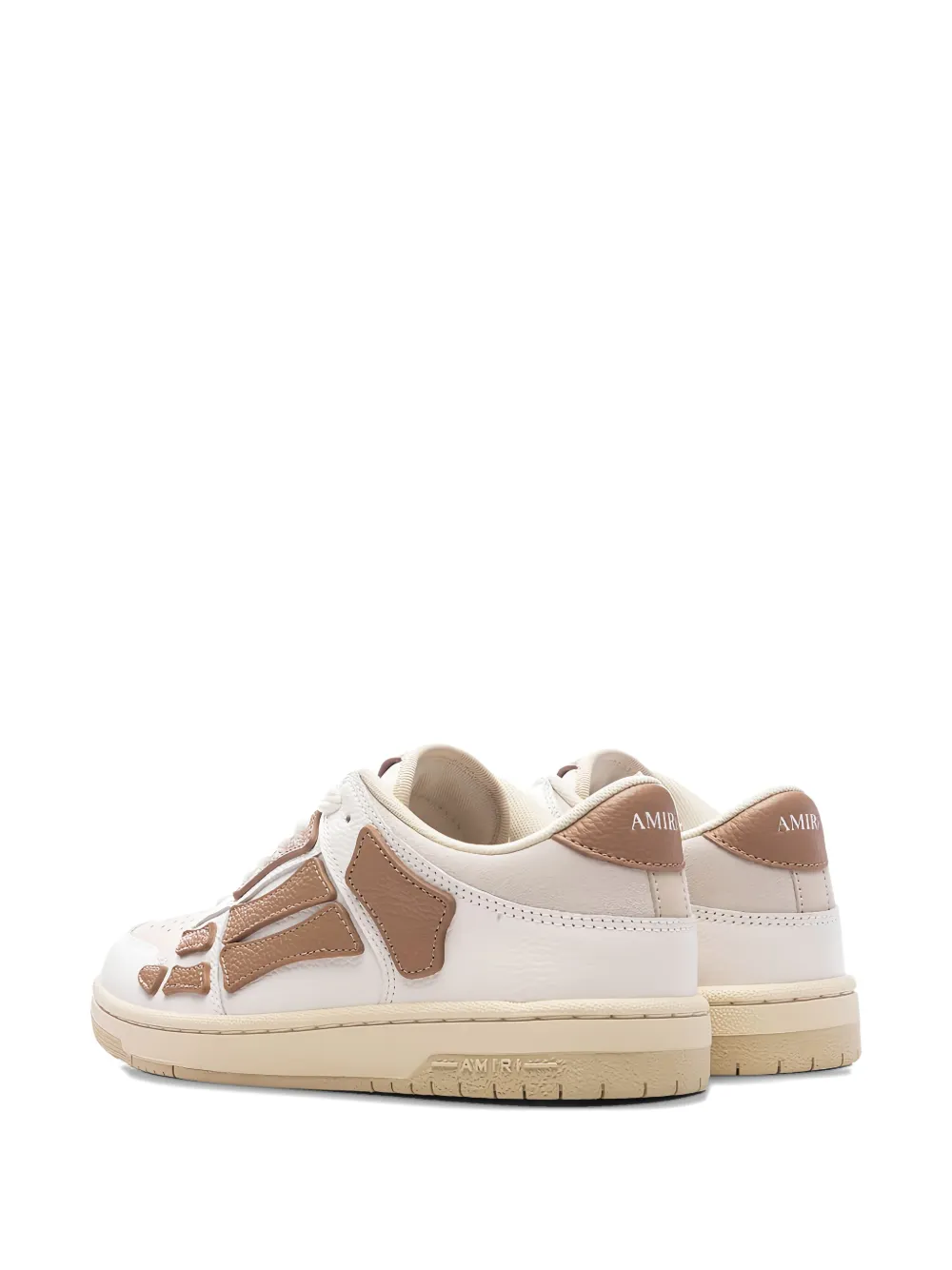 Amiri Skel Top Low Sneakers In Brown