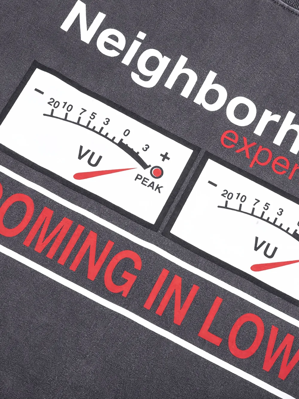 Neighborhood T-shirt Zwart